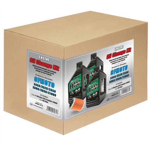 SADA NA VÝMĚNU MOTOROVÉHO OLEJE + FILTR, CFMOTO X450/X520/X550/X600/X850/X1000