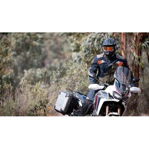 SCOTT PÁNSKÁ TEXTILNÍ MOTO BUNDA DUALRAID DRYO JACKET NIGHT BLUE MOSS GREEN