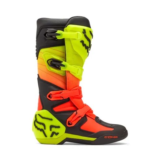 FOX DĚTSKÉ BOTY COMP ORANGE/YELLOW VEL.8