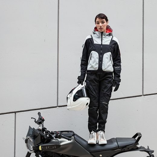 BUNDA MOLLY AIR, ALPINESTARS, DÁMSKÁ (ČERNÁ/MANDLOVÁ) 2025