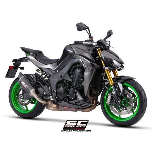 SC PROJECT KAWASAKI Z1100-SE 2026 VÝFUK Z UHLÍKOVÝCH VLÁKEN SC1-R
