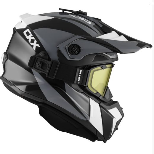 ENDURO MX HELMA CKX HELM TIRAN ORI DL SIDEHILL WH