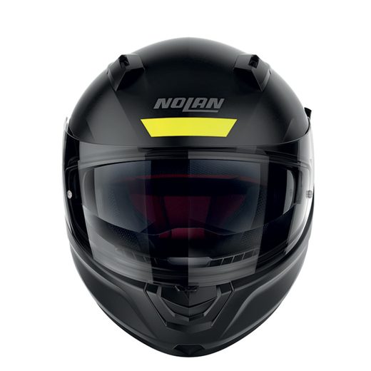 NOLAN INTEGRÁLNÍ MOTO PŘILBA N60-6 N-COM STAPLE 42 ČERNÁ FLUO ŽLUTÁ MATNÁ