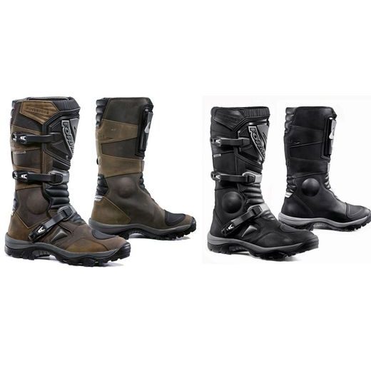 MOTO BOTY FORMA ADVENTURE ČERNÉ