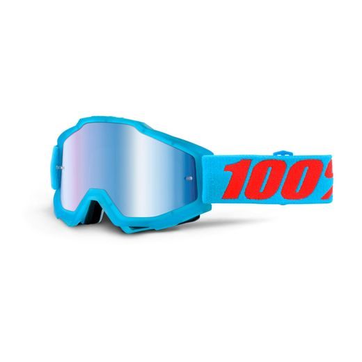 100% BRÝLE ACCURI ACIDULOUS- USA (MODRÉ ZRCADLOVÉ PLEXI + ČIRÉ PLEXI S ČEPY PRO SLÍDY)