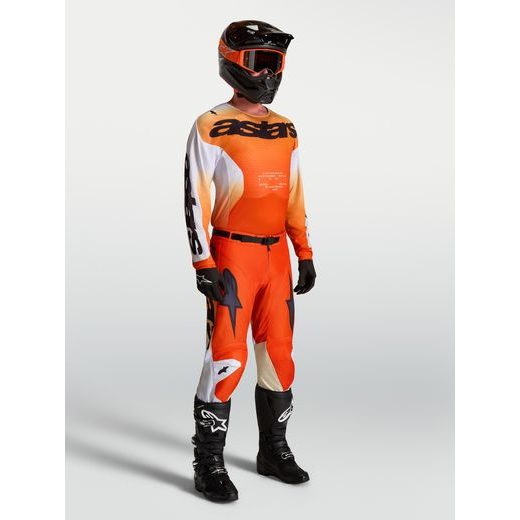 KALHOTY RACER AMBER, ALPINESTARS (ČERVENÁ/SVĚTLE ŠEDÁ/ČERNÁ) 2027