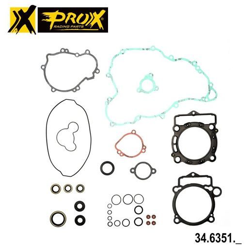 TĚSNĚNÍ KOMPLETNÍ MOTOR (VČETNĚ GUFER MOTORU) KTM 350SXF /11-12 + 350EXCF / 12-15