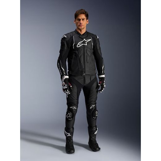 BUNDA DUSK, ALPINESTARS (ČERNÁ/BÍLÁ) 2025