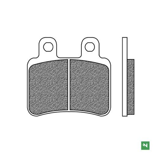 BRZDOVÉ DESTIČKY, NEWFREN (SMĚS OFF ROAD DIRT ORGANIC) 2 KS V BALENÍ