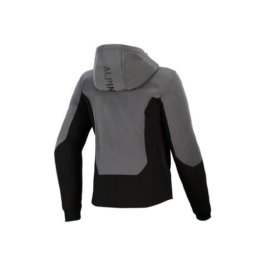 BUNDA STELLA RADIUM TECH HOODIE, ALPINESTARS, DÁMSKÁ (TMAVĚ ŠEDÁ/ČERNÁ/RŮŽOVÁ) 2026