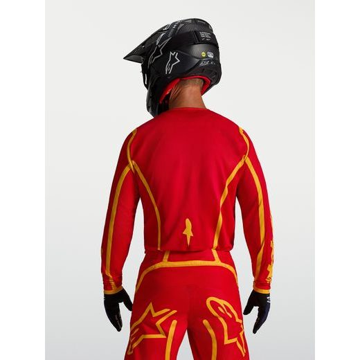 DRES FLUID APEX V2, ALPINESTARS (ČERVENÁ/ZLATÁ) 2027