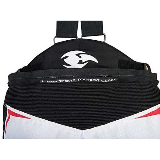 MBW DÁMSKÉ TEXTILNÍ MOTO KALHOTY EVELIN RED 