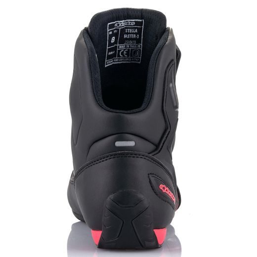 BOTY STELLA FASTER-3, ALPINESTARS, DÁMSKÉ (ČERNÁ/STŘÍBRNÁ/RŮŽOVÁ)