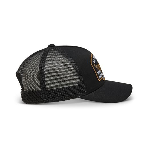 KŠILTOVKA HERITAGE PATCH TRUCKER, ALPINESTARS (ČERNÁ/ČERNÁ)