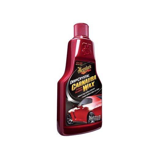 MEGUIARS DEEP CRYSTAL STEP 3 CARNAUBA WAX - CARNAUBA VOSK 3. KROK (3-KROKOVÝ LEŠTÍCÍ SET) 473 ML