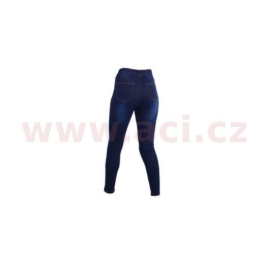 PRODLOUŽENÉ KALHOTY SUPER JEGGINGS 2.0, OXFORD, DÁMSKÉ (MODRÉ INDIGO)