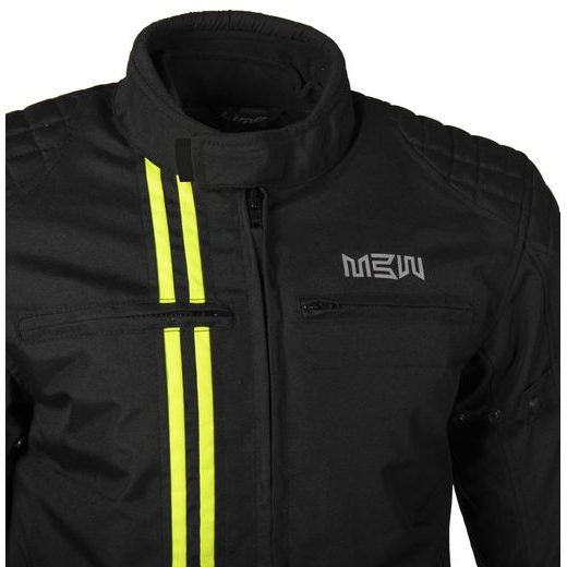 MBW PÁNSKÁ TEXTILNÍ MOTO BUNDA JEREMY ČERNÁ