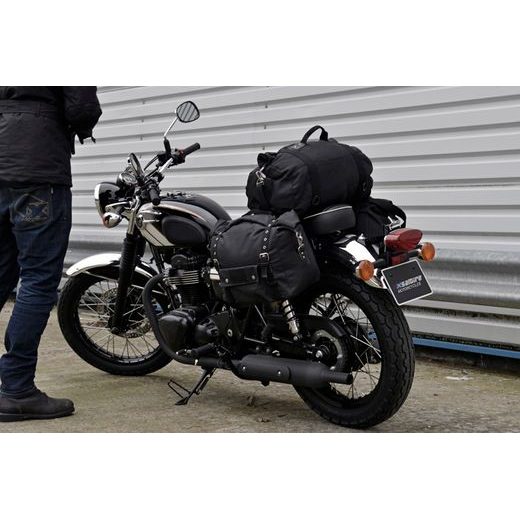 BRAŠNA ROLL BAG HERITAGE, OXFORD - ANGLIE (ČERNÁ, OBJEM 30 L)