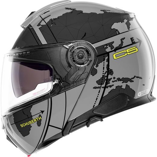 SCHUBERTH VYKLÁPĚCÍ MOTO PŘILBA C5 GLOBE GREY