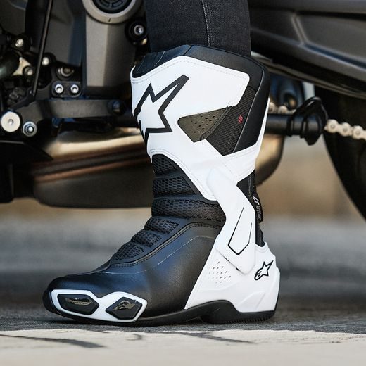 BOTY STELLA SMX-6 3 DRYSTAR, ALPINESTARS, DÁMSKÉ (BÍLÁ/ČERNÁ) 2025