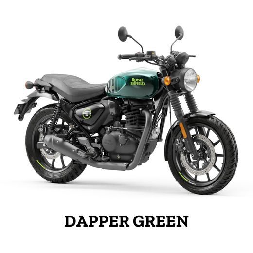 ROYAL ENFIELD HNTR 350 DAPPER GREEN