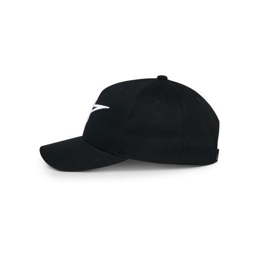 KŠILTOVKA AGELESS SNAPBACK, ALPINESTARS (ČERNÁ/BÍLÁ)