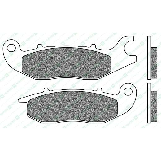 BRZDOVÉ DESTIČKY, NEWFREN (SMĚS ROAD TOURING ORGANIC) 2 KS V BALENÍ