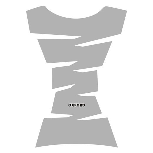 PROTEKTOR NÁDRŽE TANKPAD JAGGED STŘÍBRNÝ, OXFORD