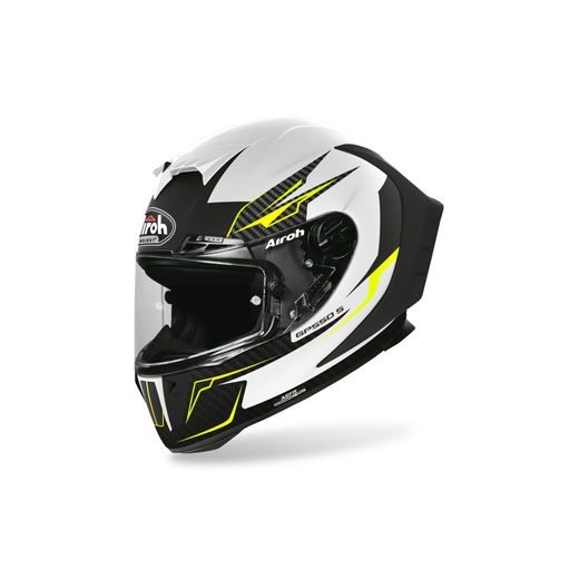 PŘILBA GP 550S VENOM, AIROH (BÍLÁ/ČERNÁ/FLUO)