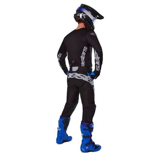 KALHOTY RACER GRAPHITE, ALPINESTARS (ČERNÁ/ŠEDÁ) 2025