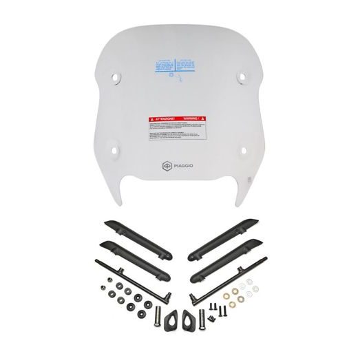 PLEXI ŠTÍT SPORT ČIRÉ PIAGGIO BEVERLY 300/400 E5