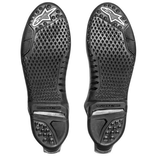 PODRÁŽKY PRO BOTY TECH 10 MODEL 2021 A DÁLE, ALPINESTARS (ČERNÁ, PÁR)