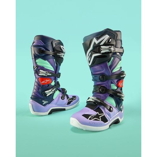 BOTY TECH 7 LIMITOVANÁ EDICE IMPERIAL, ALPINESTARS (MODRÁ) 2024