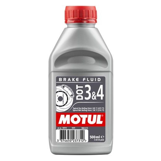 MOTUL BRZDOVÁ KAPALINA DOT 3&4, 500 ML
