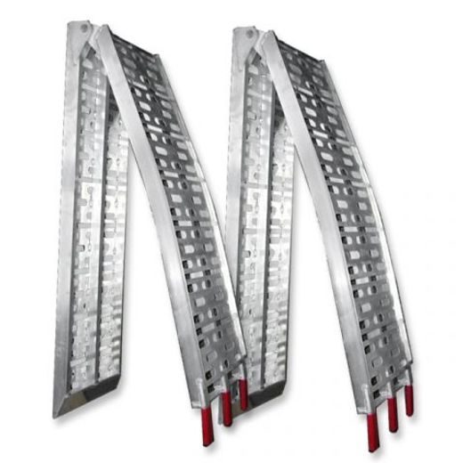 HLINÍKOVÉ NÁJEZDY ROZKLÁDACÍ - ATV, MOTO - PÁR NOSNOST 680KG