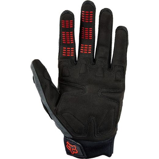 FOX DIRTPAW CE GLOVE, GREY/RED MX23