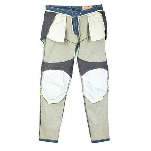 MBW PÁNSKÉ KEVLAROVÉ MOTO JEANS JOE MODRÉ