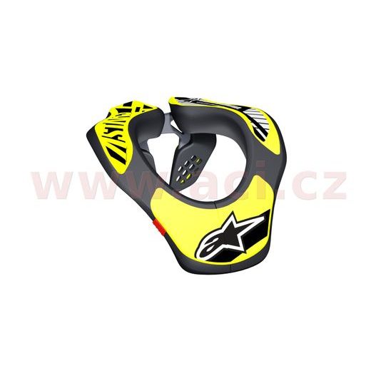 ALPINESTARS DĚTSKÝ CHRÁNIČ KRKU NECK SUPPORT (ŽLUTÝ FLUO/ČERNÝ, VEL. UNI)