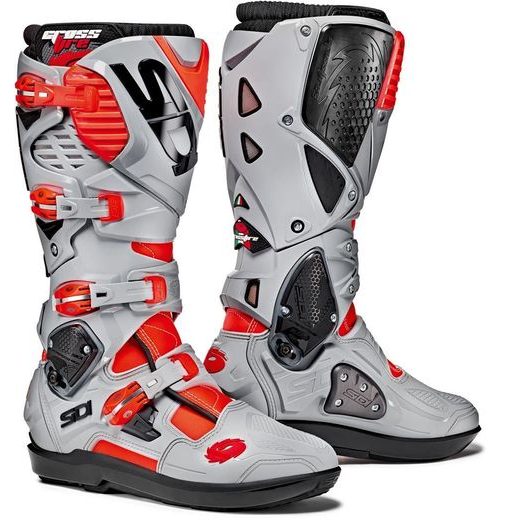 BOTY SIDI CROSSFIRE 3 RED FLUO/BLACK