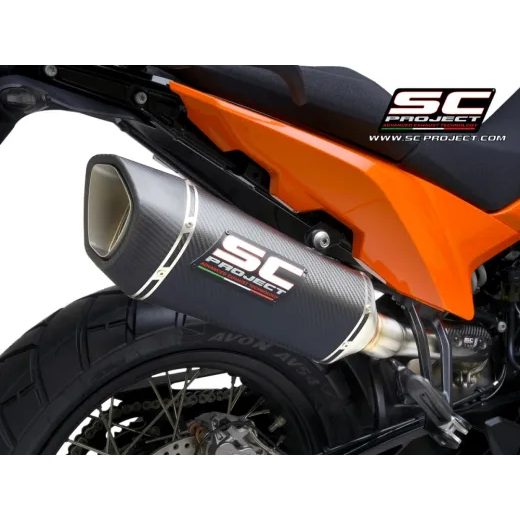 SC-PROJECT KARBONOVÝ VÝFUK SC1-R KTM 890 ADVENTURE 2021-