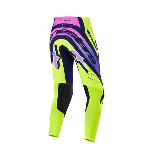 KALHOTY SUPERTECH VISTA, ALPINESTARS (ŽLUTÁ FLUO/FIALOVÁ/ČERNÁ) 2026