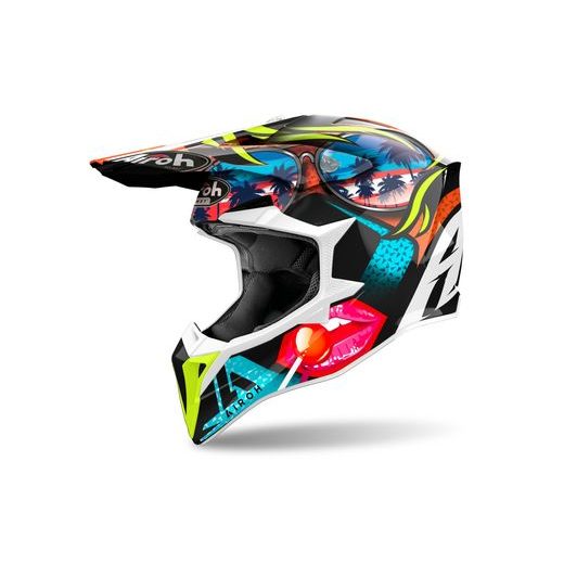 PŘILBA AIROH WRAAAP LOLLIPOP (LESKLÁ) 2024