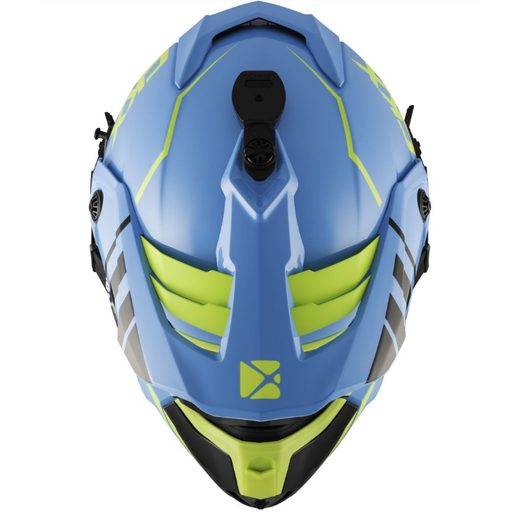 ENDURO MX HELMA CKX HELM TIRAN ORI DL AVALANCHE GR/BL
