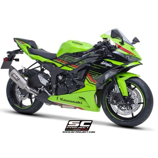 SC-PROJECT KAWASAKI NINJA ZX6R 2024 - SC1-R TITAN HOMOLOGOVÁNO