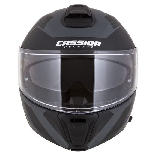 PŘILBA CASSIDA MODULO 2.1 PROFILE VISION (ČERNÁ MATNÁ/ŠEDÁ/ŠEDÁ REFLEXNÍ, PLEXI S PŘÍPRAVOU PRO PINLOCK)