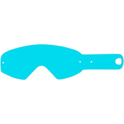 STRHÁVACÍ SLÍDY PLEXI PRO BRÝLE OAKLEY ŘADY O2, Q-TECH (10 VRSTEV V BALENÍ, ČIRÉ)
