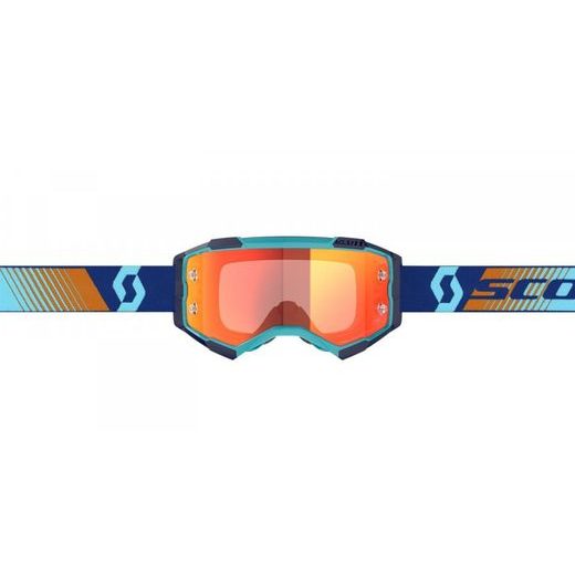 SCOTT MOTOKROSOVÉ BRÝLE GOGGLE FURY MODRO ORANŽOVÉ 
