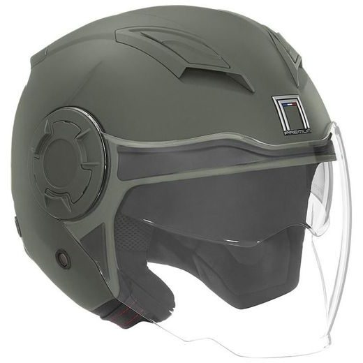 OTEVŘENÁ PŘILBA NOX BOOSTER ZELENÁ MATNÁ