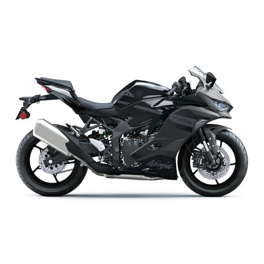 KAWASAKI NINJA ZX-4RR MY26 METALLIC MATTE GRAPHENESTEEL GRAY / METALLIC SPARK BLACK