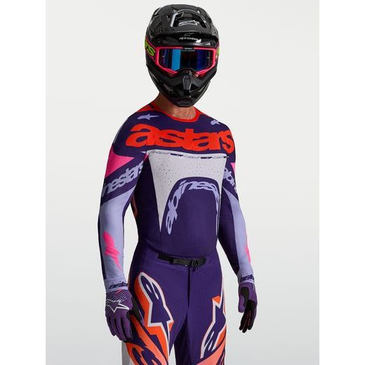 DRES SUPERTECH DYNA, ALPINESTARS (SVĚTLE FIALOVÁ/MODRÁ/RŮŽOVÁ/BÍLÁ) 2027